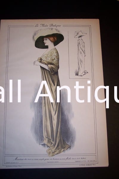 Fashion Prints: Ladies French 1911.