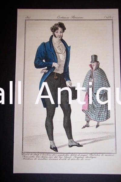 Fashion Prints: Men's 1833.