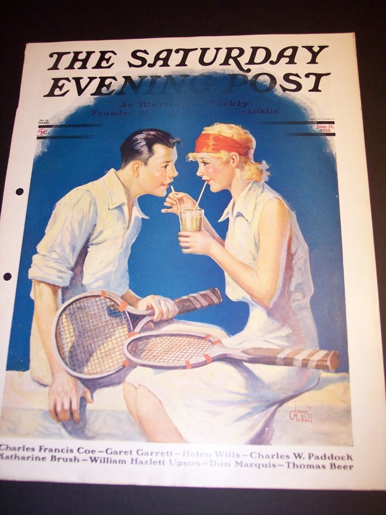 6864 Antique Tennis Print @ 11x16" $85.