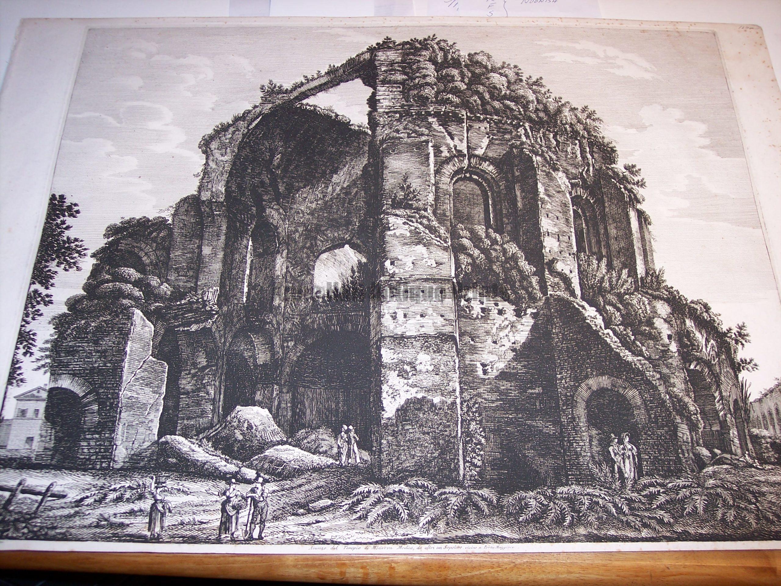 Rossini Etching of Rome 8073