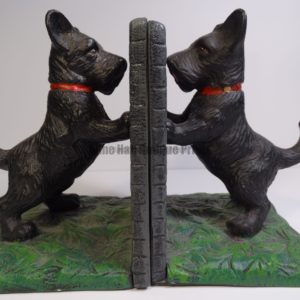 old bookends scottie dogs