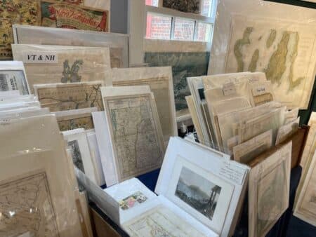 One nook to explore, at Anne Hall Antique Prints Gallery. This great American antiques shop, offers of thousands of antique prints and rare maps, over 100 years old. If you are shopping, The Newport Show, be sure to stop in our fabulous shop on Bowen's Wharf.