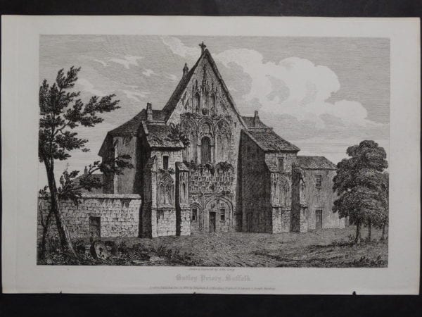Gutley Priory, 1824. $75.