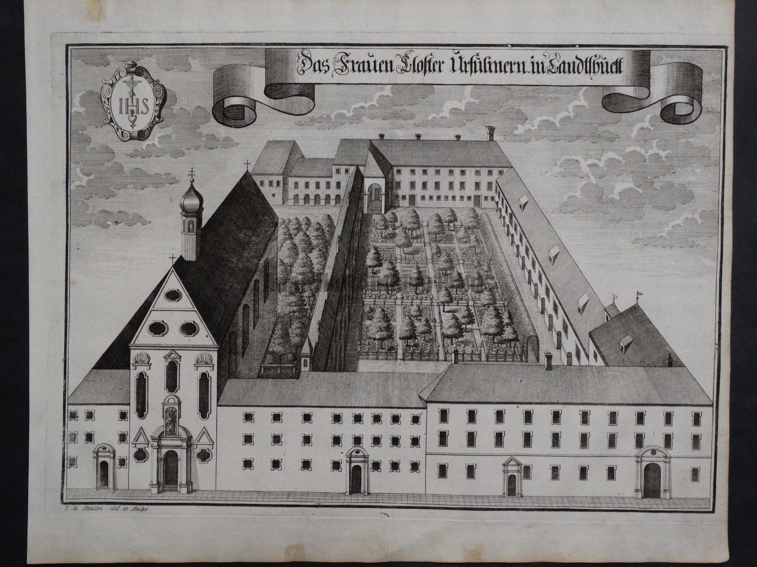 Werning Bavaria Rare Castle Engraving 1703(5). $300.