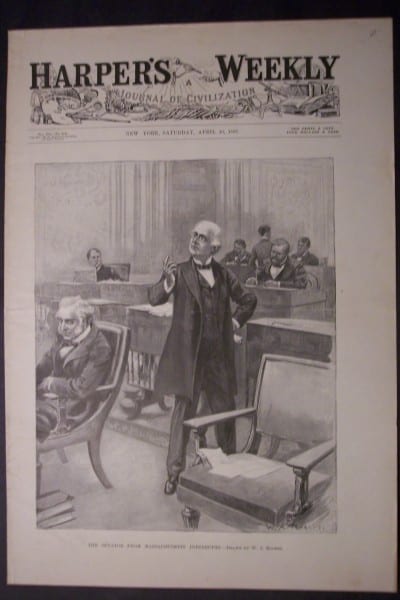 The Senator from Massachusetts Interrupts, April 10, 1897. $60.