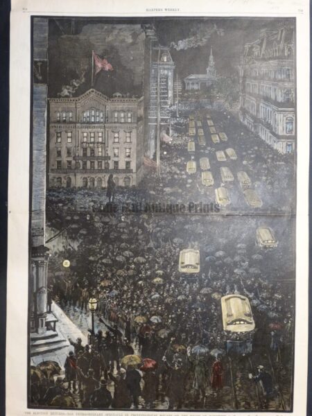 NY105 The Election Returns 1884