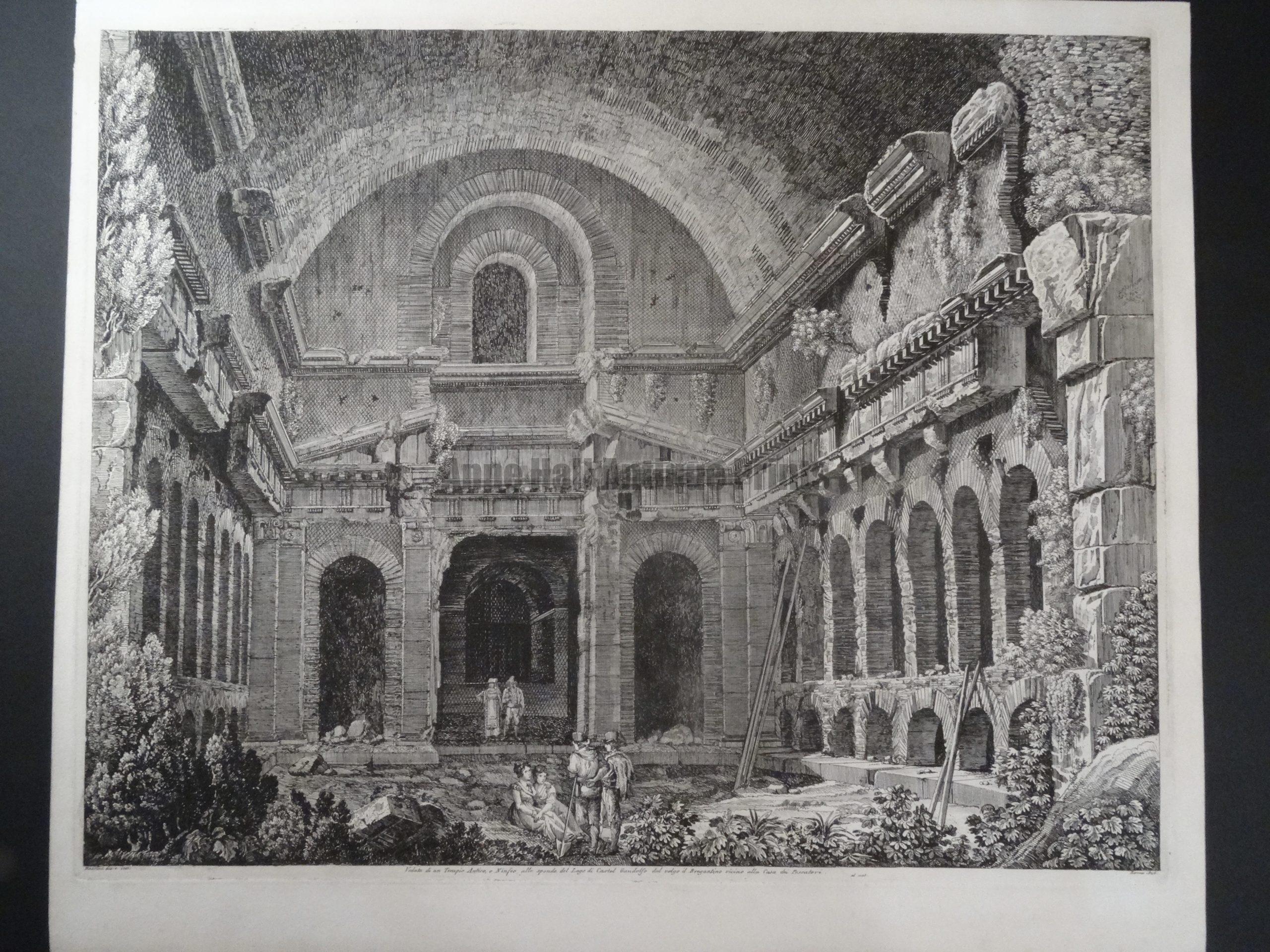 Tempio Antico, Roma 1826