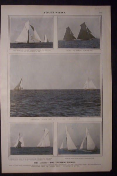 The Contest for Yachting Honors, 1899. 